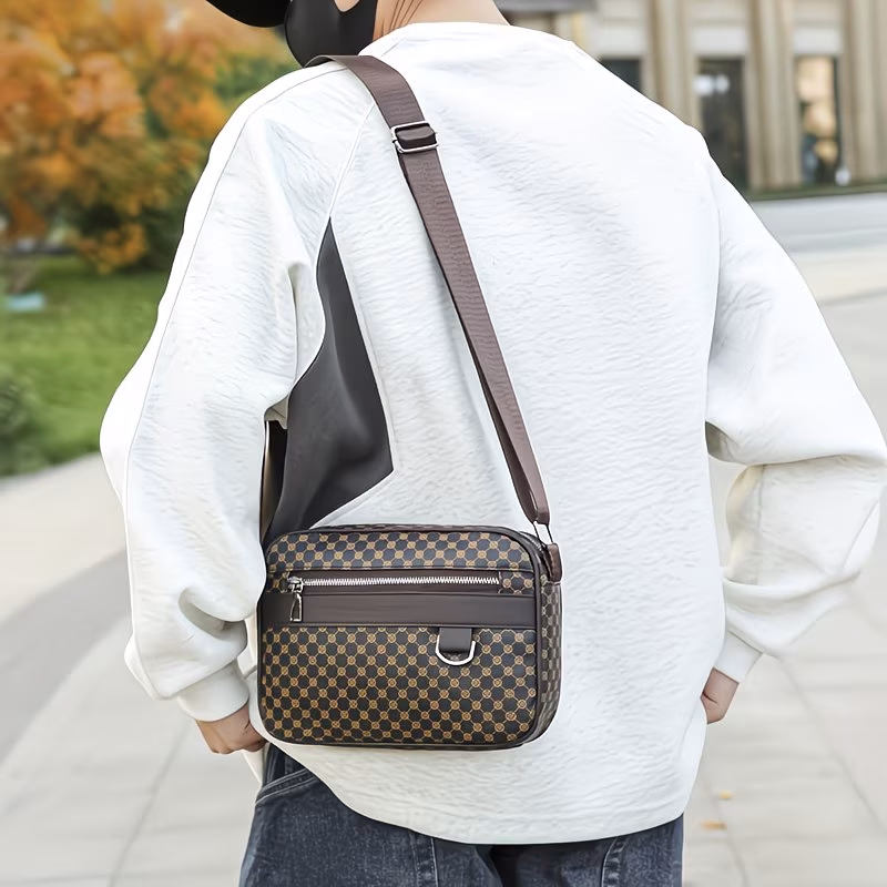 HUOHUO Men's Crossbody Classic Fashion Shoulder Bag