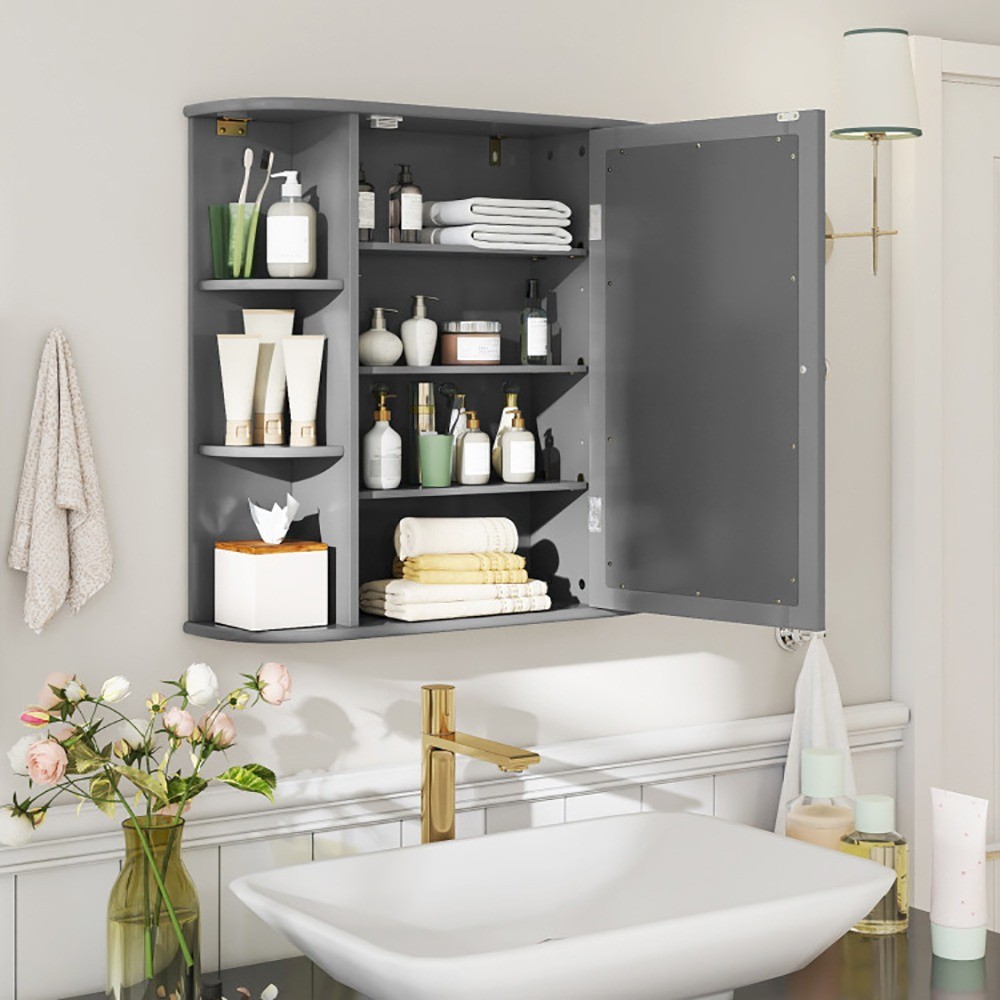 Bathroom Mirror with Storage