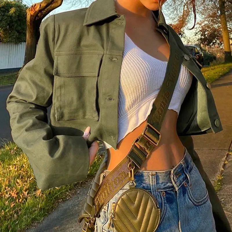 Women's Army Green Jacket