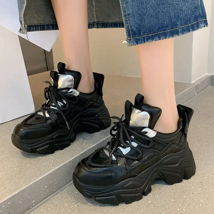 Women's Black Sneakers NZ
