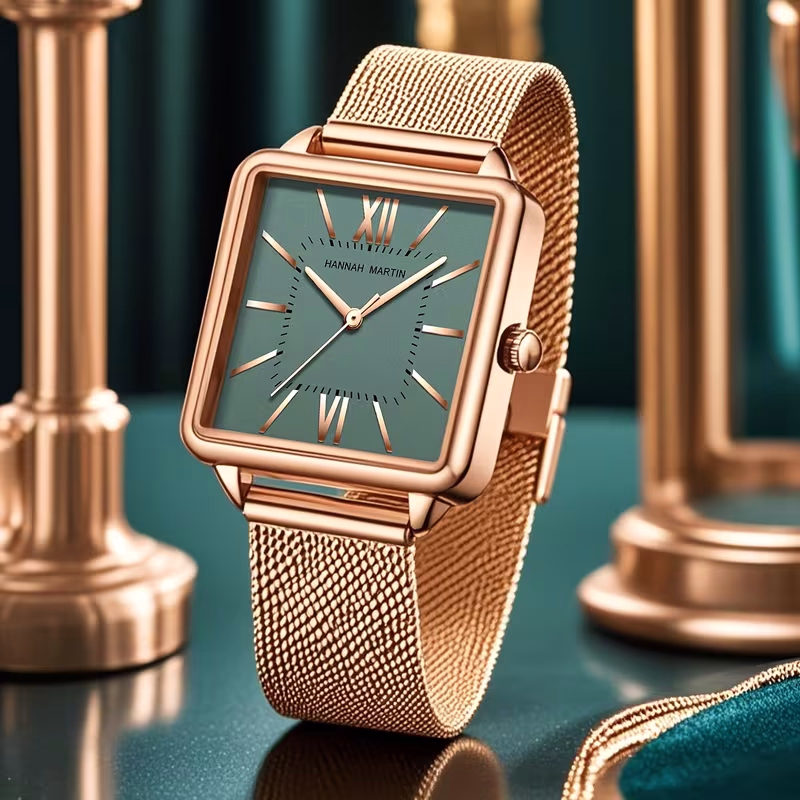 HANNAH MARTIN Square Women'S Watch