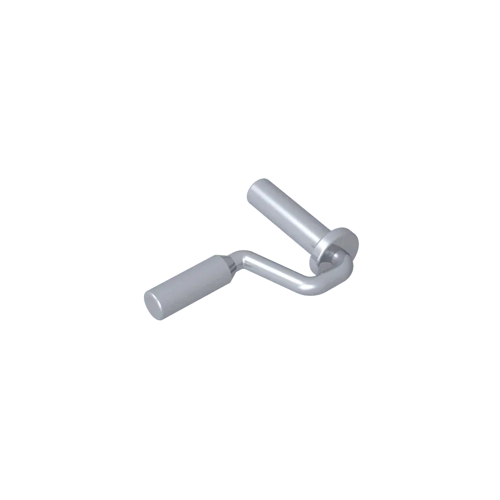 Color: Blue - Gobricks GDS-90263 Equipment Paint Roller Brush Handle Edge On Handle compatible with lego 12885 Assembles Building Blocks