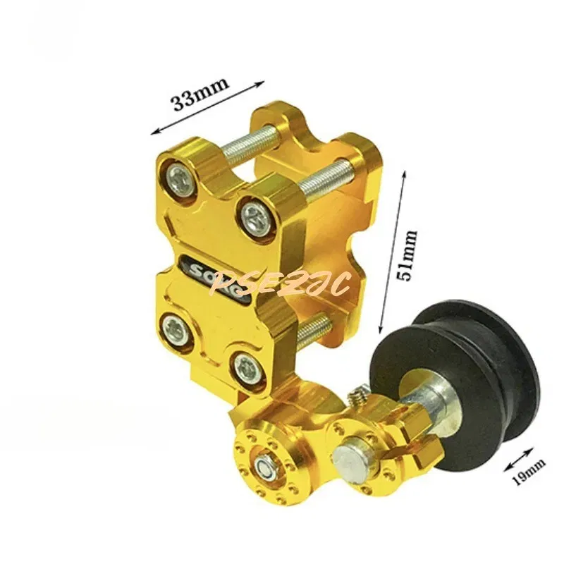 Color: Blue - Motorcycle Chain Automatic Adjustment Modification Accessories Tensioner Chain Adjuster Chain Tightener