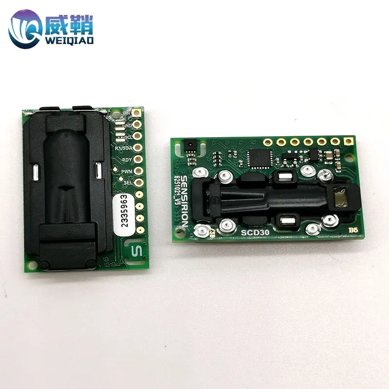 Color: Black - SCD30 CARBON dioxide gas sensor CO2 sensor module