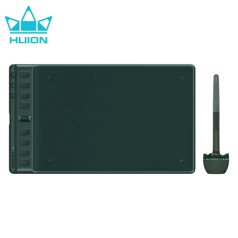 Color: Black, Ships From: GERMANY - Huion Inspiroy 2 M H951P Graphics Tablets 8.7x5.4 inch PenTech 3.0 Digital Drawing Pen Tablet 8 Express Keys With 3 Group Key
