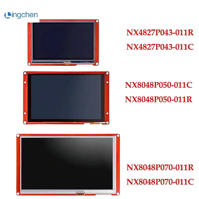 Color: Orange - NEXTION 4.3/5.0/7.0'' Intelligent LCD Touch Display Module NX8048P070-011C/R Multifunction HMI Resistive/Capacitive