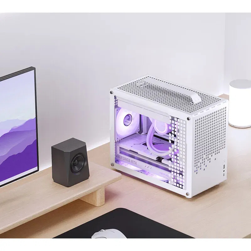 JONSBO Z20 White Black MATX ATX Chassis 20L Detachable Handle PC Case 163mm Air-Cooled Graphics Card Type-C Desktop