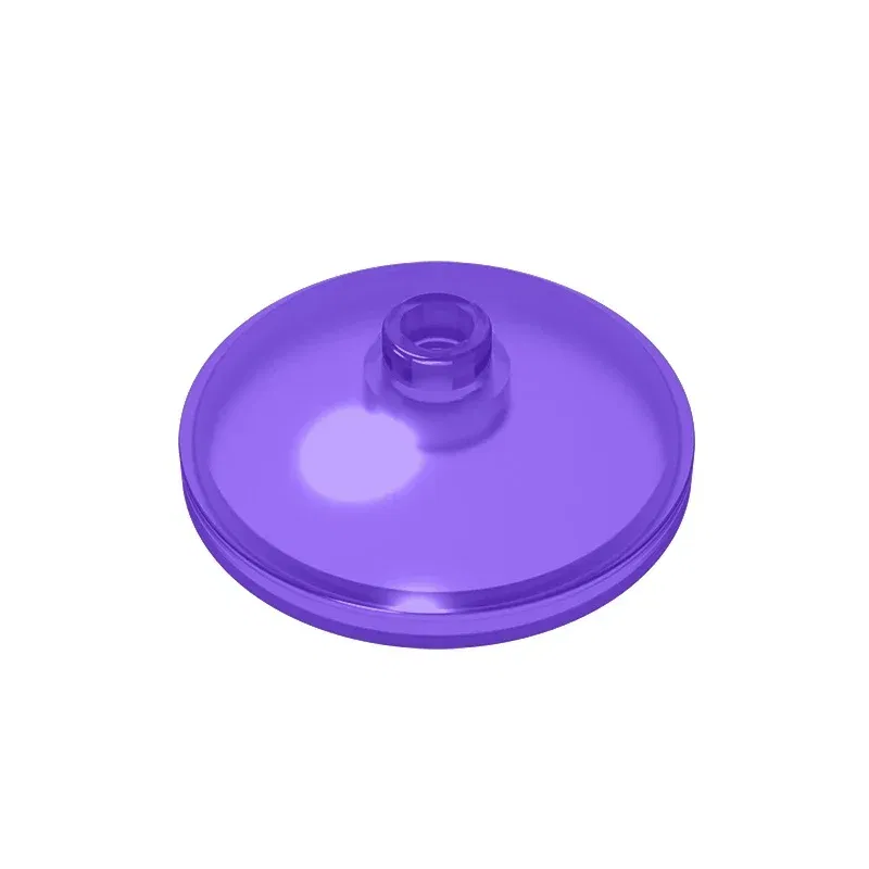 Color: Burgundy - Gobricks GDS-978 Dish 3 x 3 Inverted (Radar) compatible with lego 43898 35268  DIY Educational Building Blocks Technical