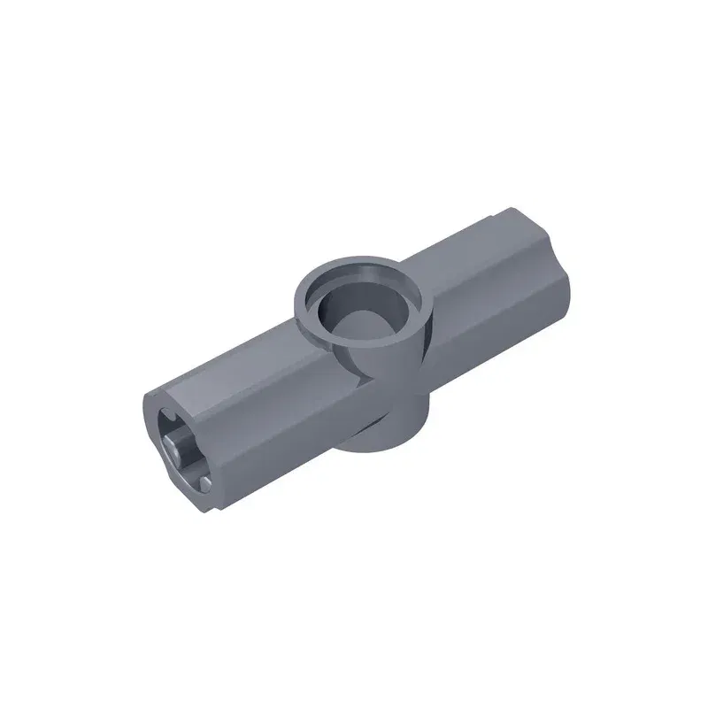 Color: DARK GRAY - Gobricks GDS-917 Technical, Axle and Pin Connector Angled 180 degrees compatible with lego 32034 DIY Educational Building Block