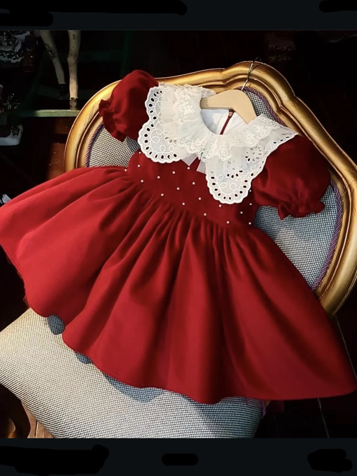 Color: Brown, Kid Size: 8 - 0-12Y Baby Girl Autumn Burgandy Turkish Vintage Princess Dress for Birthday Photography Holiday Party Eid Christmas C82