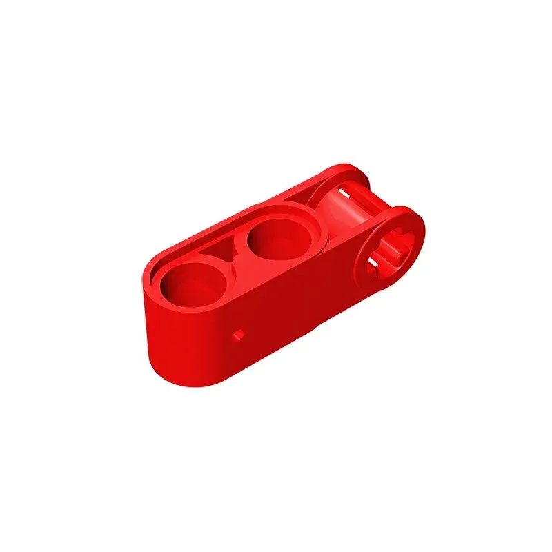 Color: DARK GRAY - Gobricks GDS-936 Technical, Axle and Pin Connector Perpendicular 3L with 2 Pin Holes compatible with lego 42003 Educational