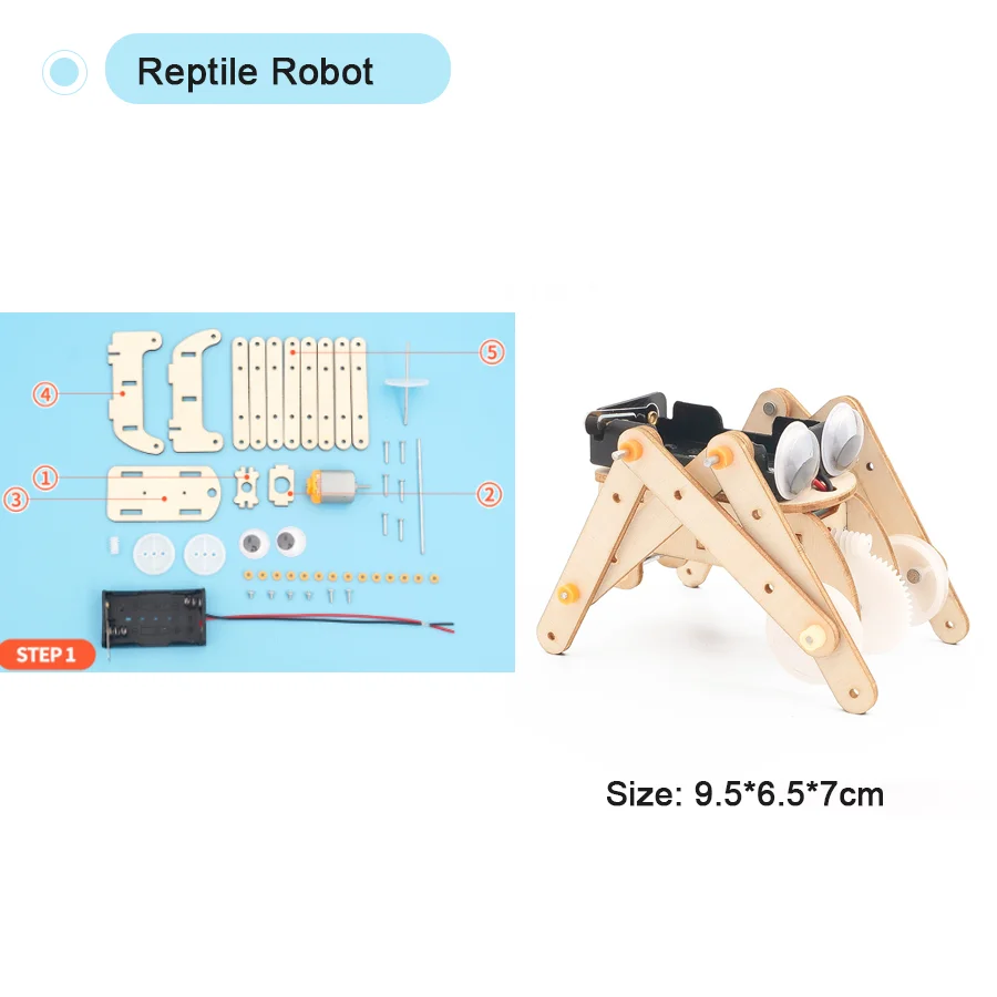Color: light yellow - DIY Physical Model Science Experiment Educational Toy Handmade Small Production Assembly Craft Technology Project for School Kid
