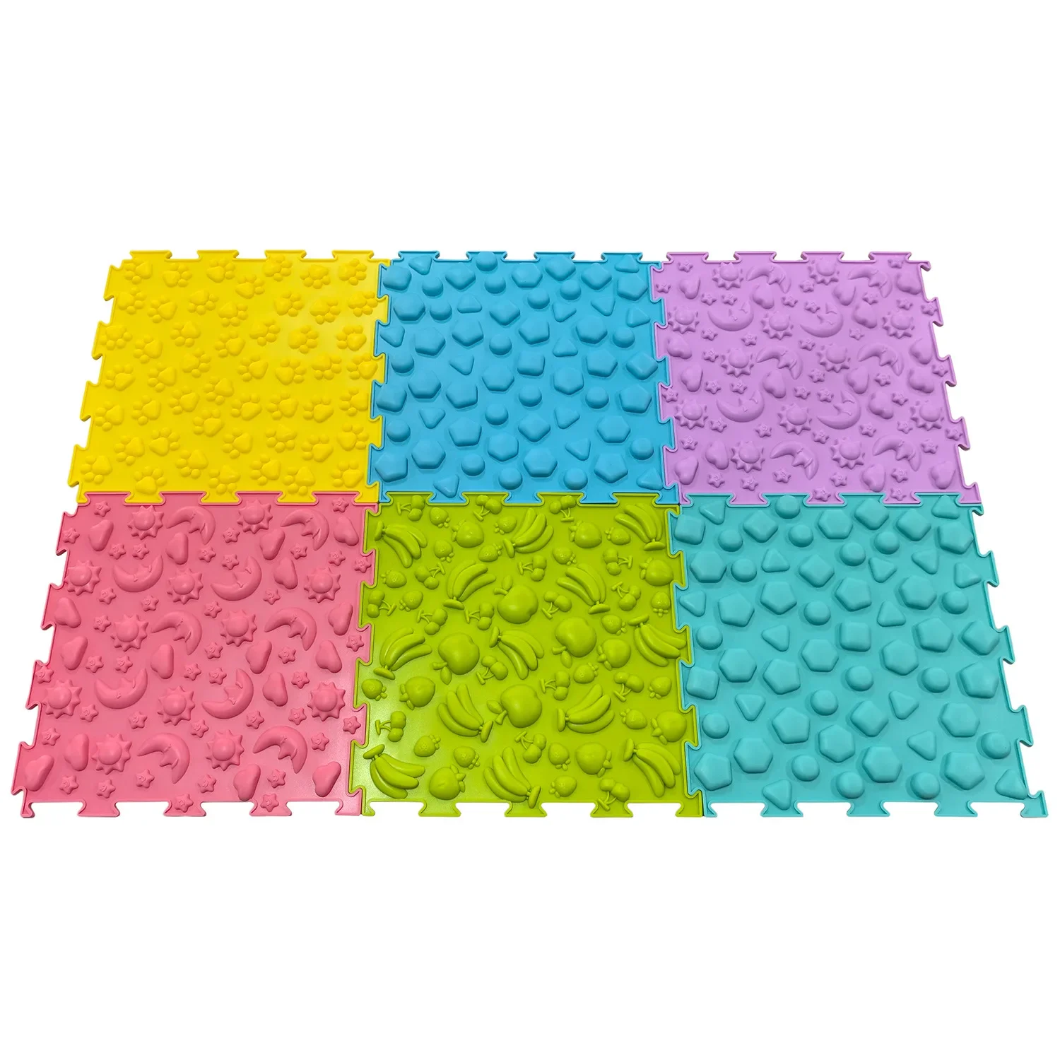 Children's Tactile Sensory Training Mat Acupressure Pad Foot Massage Mat Children's Baby Acupressure Pad Toe Pressure Pad
