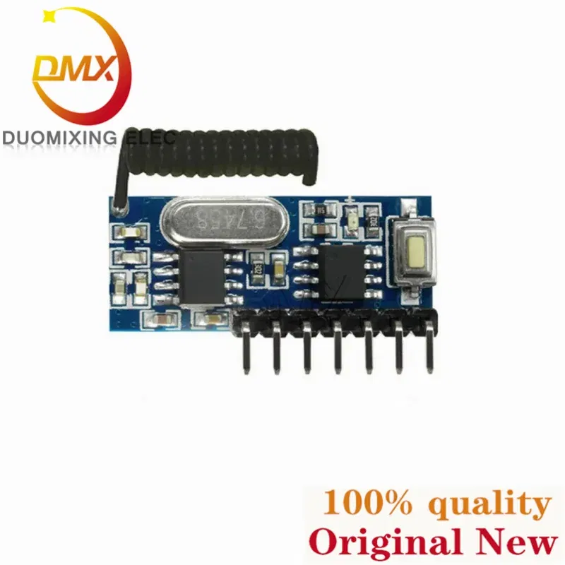 Color: PURPLE - 100PCS RX480E RX480E-4WQDTXx100 RX480E-4CDTXx100 RX480E-4 RX480E-3 1527 / 2262 315 / 433MHz Wireless receiving decoding module
