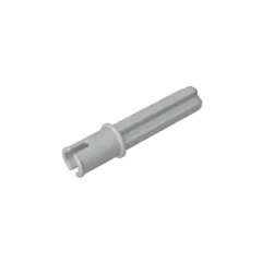 Color: Pink - Gobricks GDS-90189 Technical Axle 2L with Pin without Friction Ridges compatible with lego 65249 Assembles Building Blocks