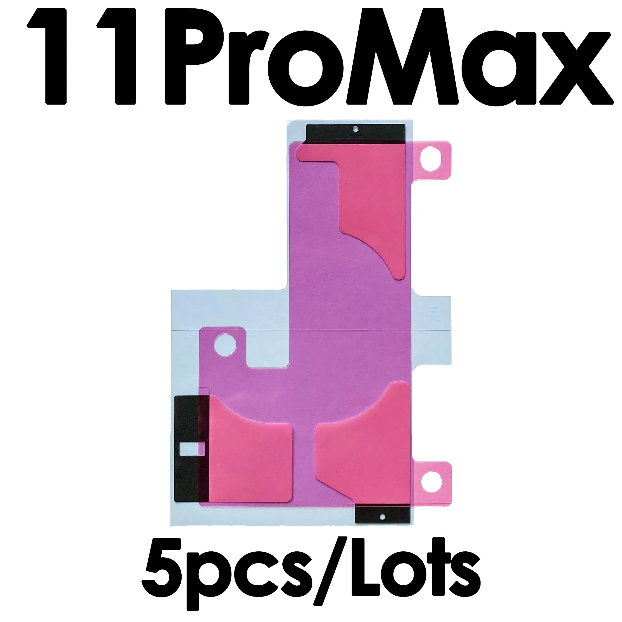 Color: Sky Blue - 5Pcs Battery Adhesive Sticker for iPhone 13 14 15 16 Pro Max 14 Plus 11Pro 12 Mini 13Pro Battery Glue Tape Replacement Pull Tab