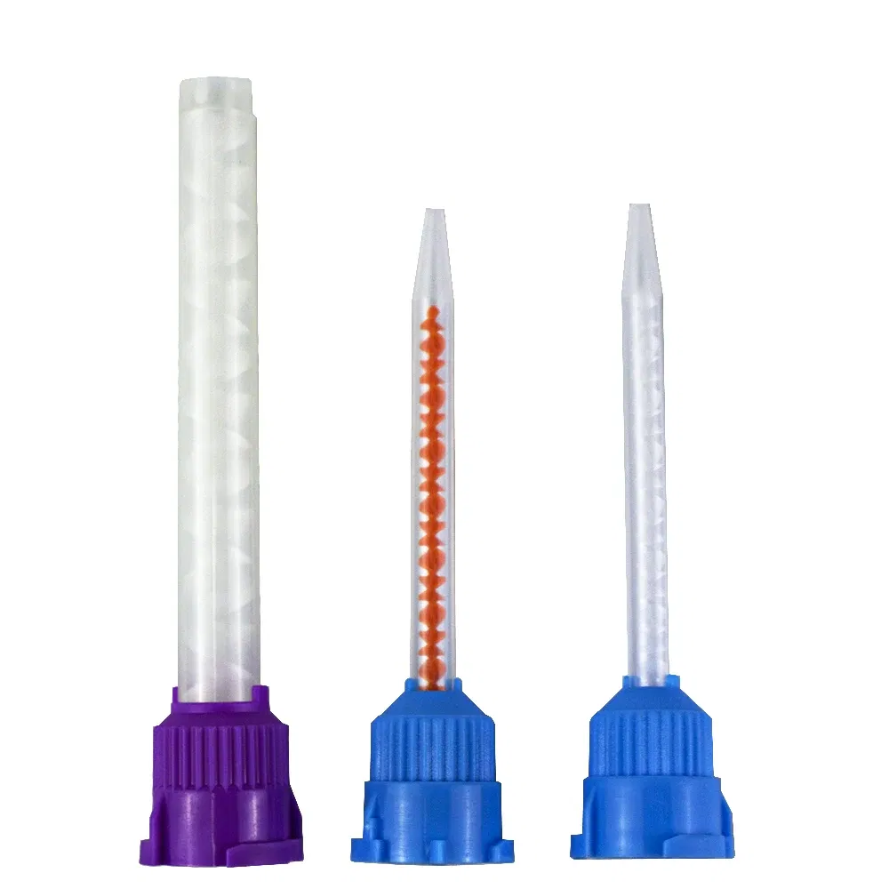 Color: Dark Grey, Ships From: CN - 50 pieces/batch of dental mixed head printing materials, laboratory denture color tubes, disposable silicone rubber injection