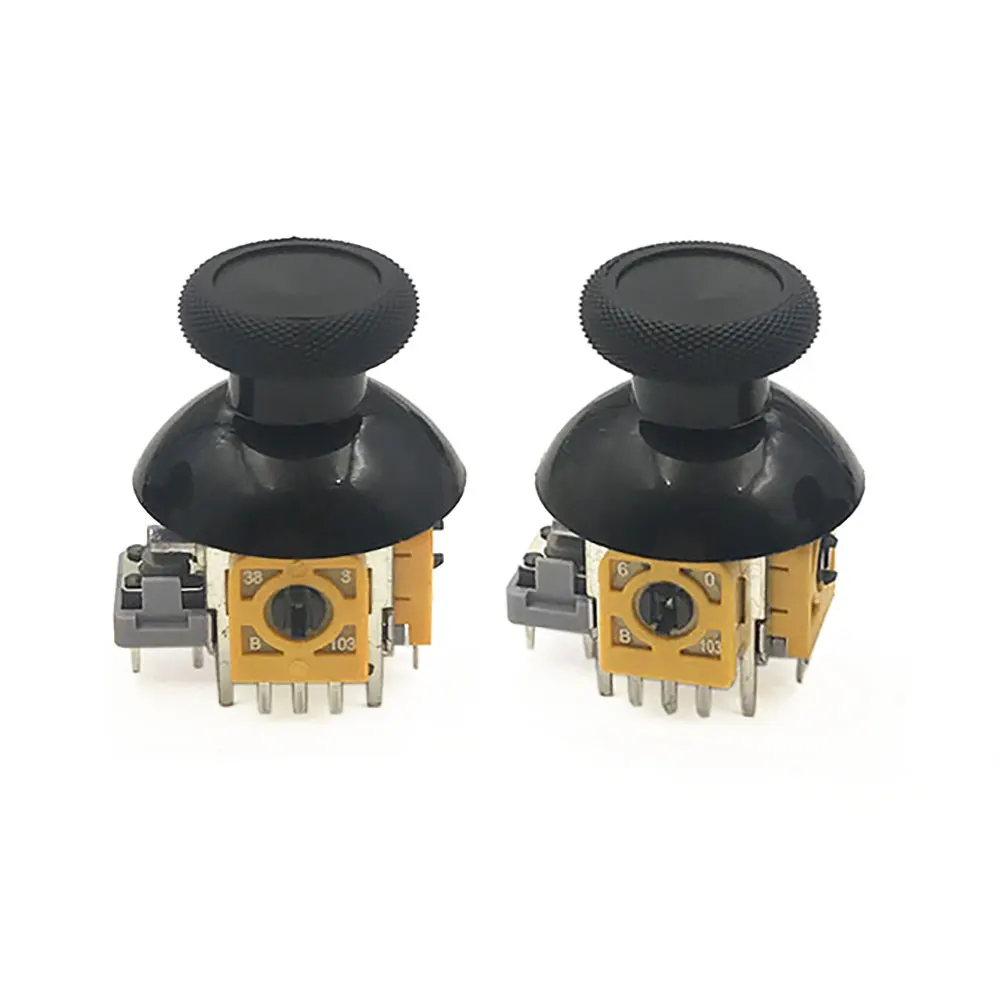 Color: Dark Blue - JCD 1Set 13X13mm For XBOX ONE /PS4 /Switch Pro Generic Controller Power A Analog Stick Caps & 3D Module Sensor Replacement
