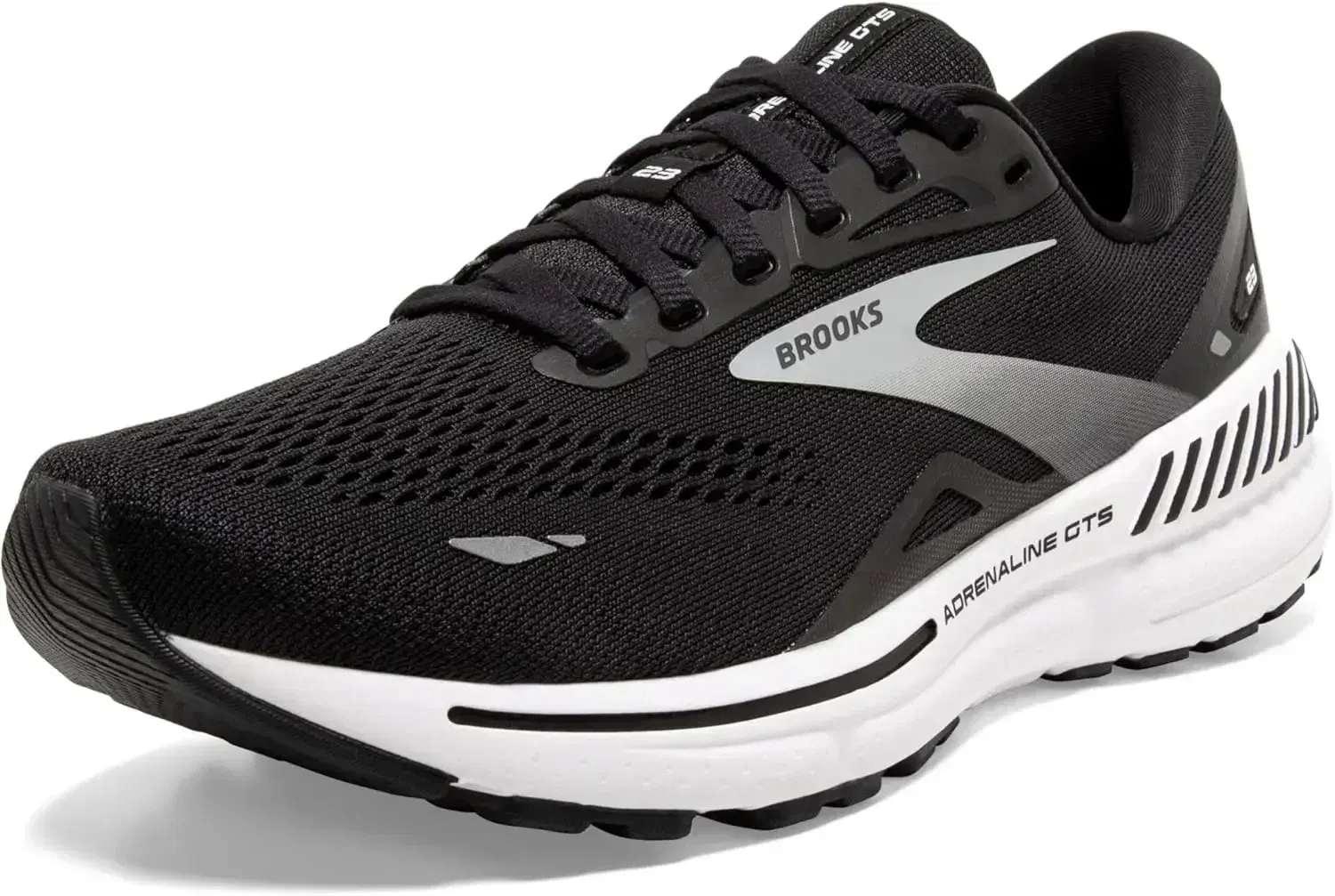 Color: Silver, Shoe Size: 45 - Brooks Men?™s Adrenaline GTS 23 Supportive Running Shoe