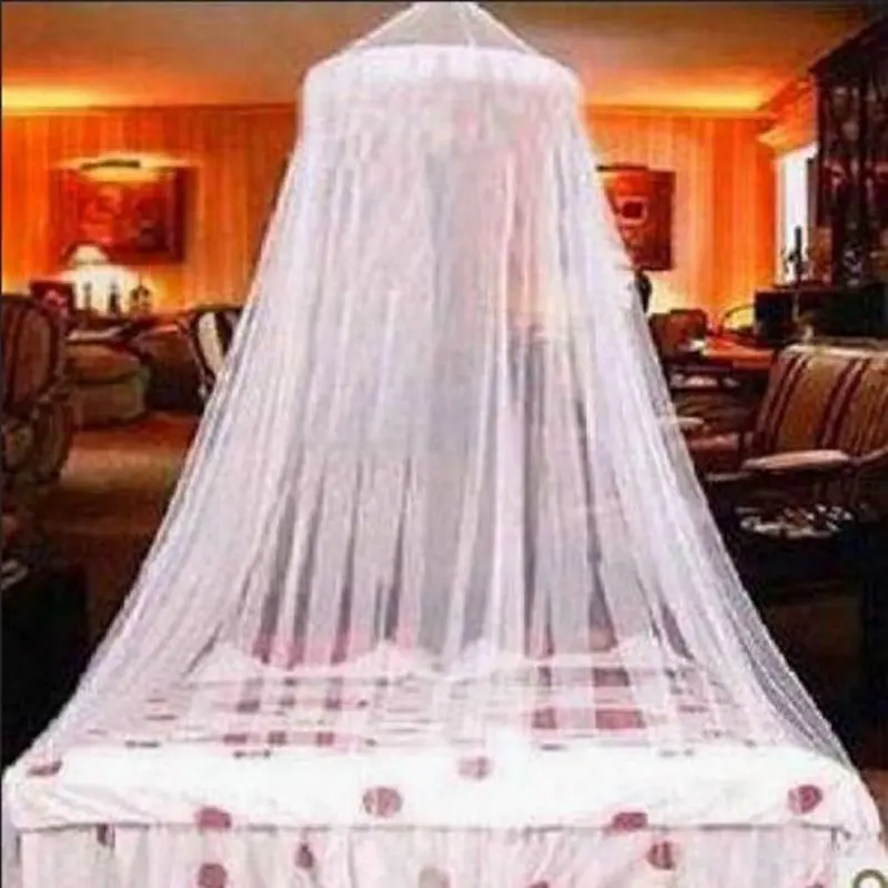 Color: green - Princess Style Mosquito Net Mesh Hung Dome Home Canopy Mosquito Mesh Bedding Net Home Supplies