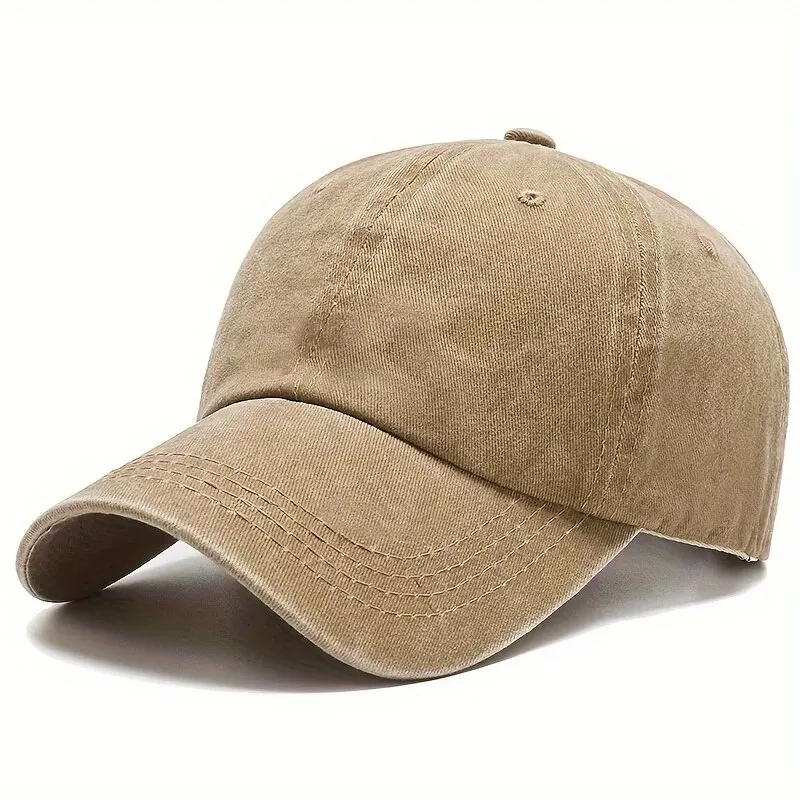 Color: GRAY - Men Women Unisex Baseball Cap Adjustable Solid Color Casual Hat Stretchy Fabric for Sports Secure Drawstring Closure Dad Hat
