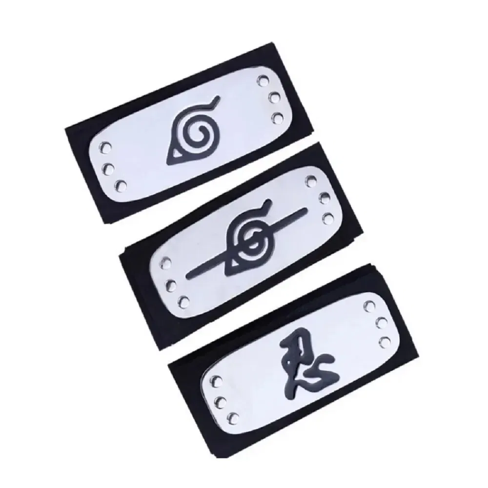 Color: Yellow - Ninja Headband Rebel Leaf Naruto Forehead Protector Coslapaly Anime Peripheral