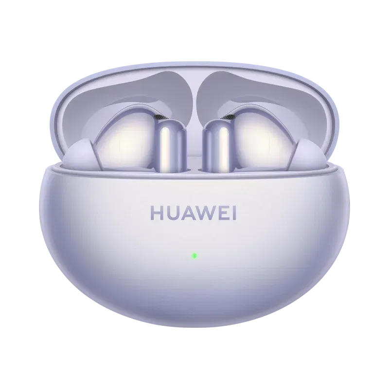 Color: PURPLE - 100% Original Huawei Freebuds 6i (T0019) Bluetooth Headphone ANC 3.0 Punchy Bass 35-Hour Battery Life Earphone Headset