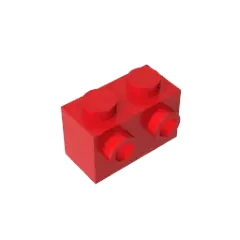 Color: DARK GRAY - MOC PARTS DIY GDS-634 BRICK 1X2 W. 2 KNOBS compatible with lego 11211 children's toys Assembles Building Blocks Technical