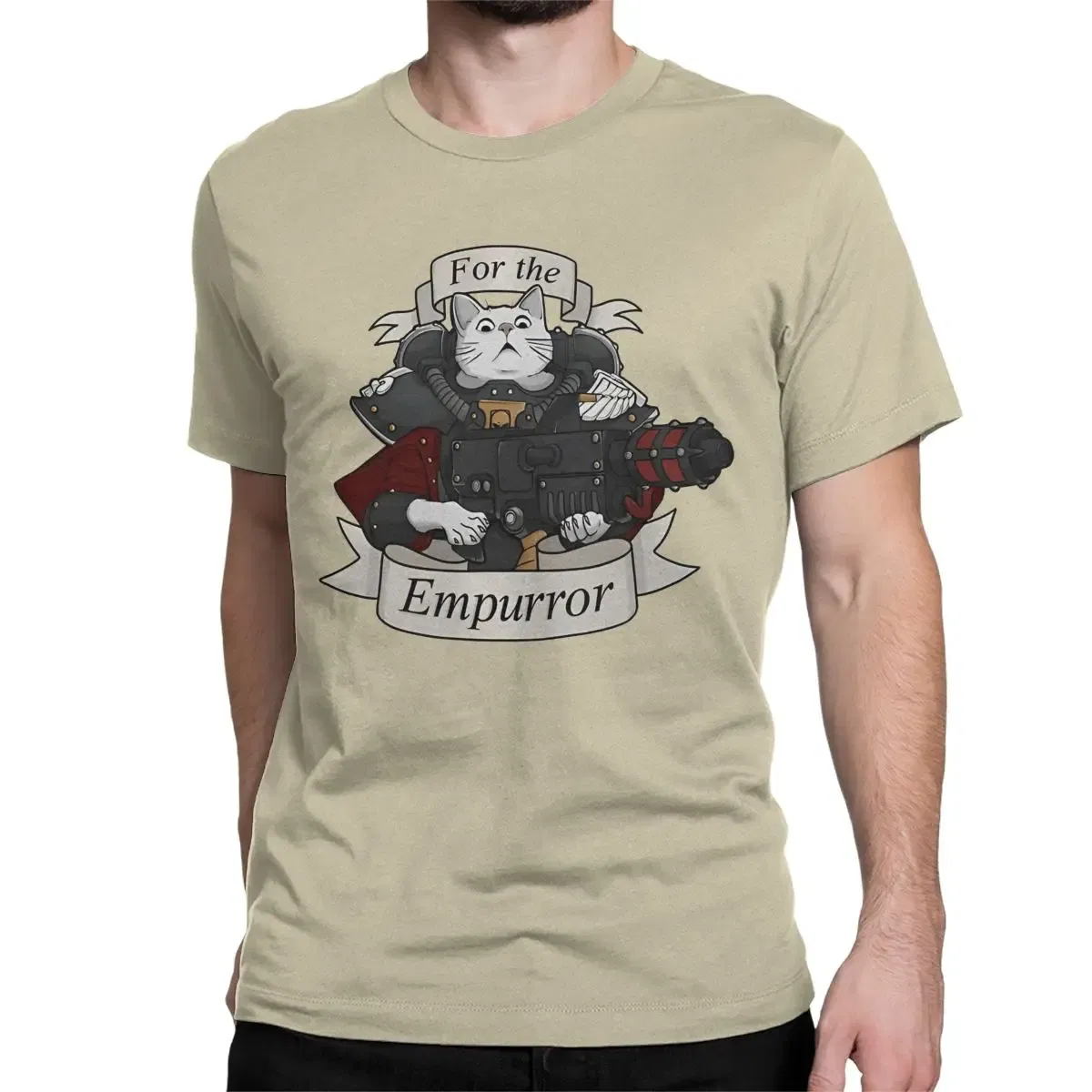 Color: Pink, Size: XXL - Awesome Adeptus Astartes T-Shirt Men Women's O Neck Pure Cotton T Shirts W-Warhammer 40k Short Sleeve Tee Shirt 6XL Tops