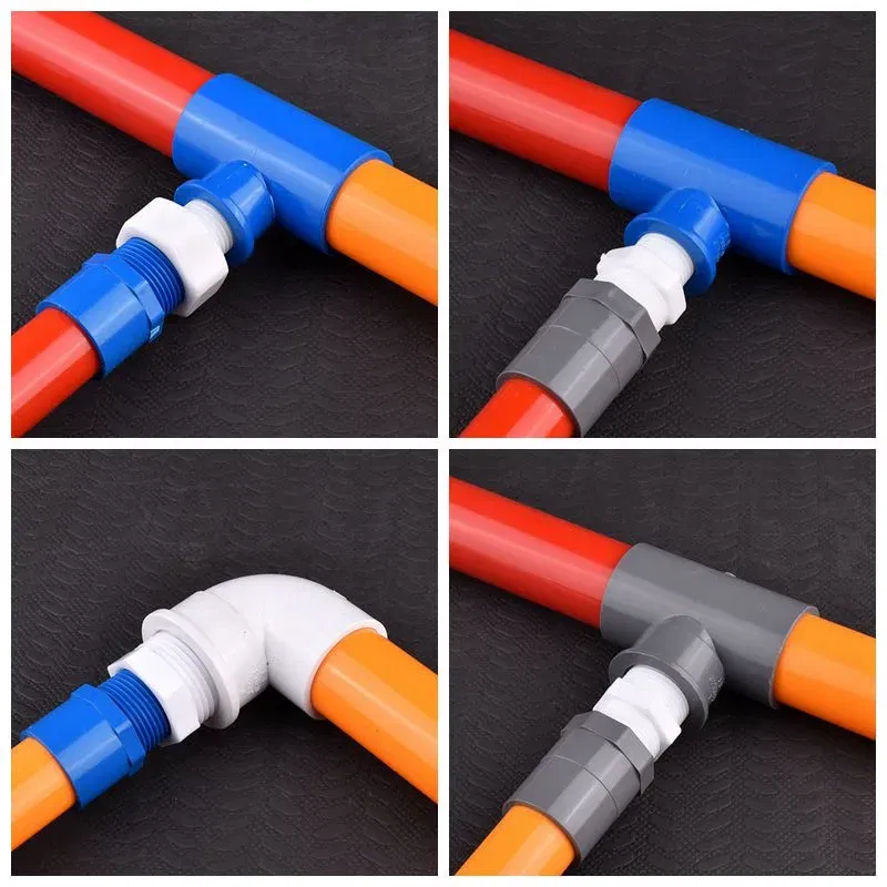 Color: Black, Diameter: 1/2'' - 1~20pcs 1/2" 3/4" 1" Male/Female Thread Bushing Connector Equal/Reducer Nipple Joint Aquarium? Tank Garden Water Pipe Connector