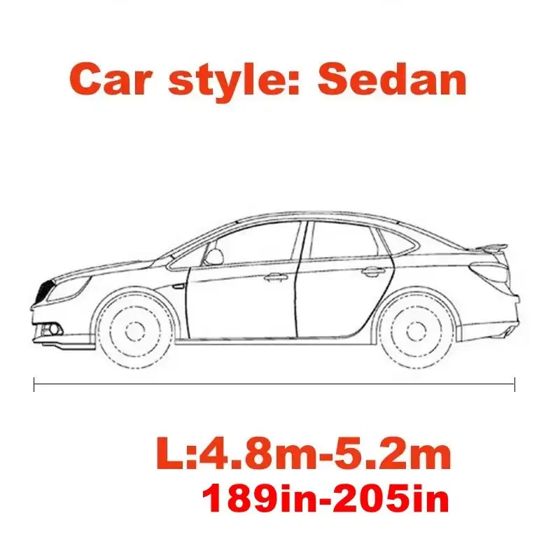 Universal Stretch Car Cover Sunproof Windproof Dustproof Scratch Resistant UV Protection for Sports Car Sedan SUV Beauty Styling