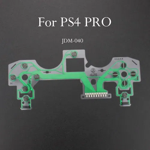 Color: Red - 10Pcs Set for Ps5 Ps4 Pro Slim Jdm 040 050 Ps3 Controller Conductive Film Keypad Flex Cable Replacement Circuit Board Pcb Ribbon