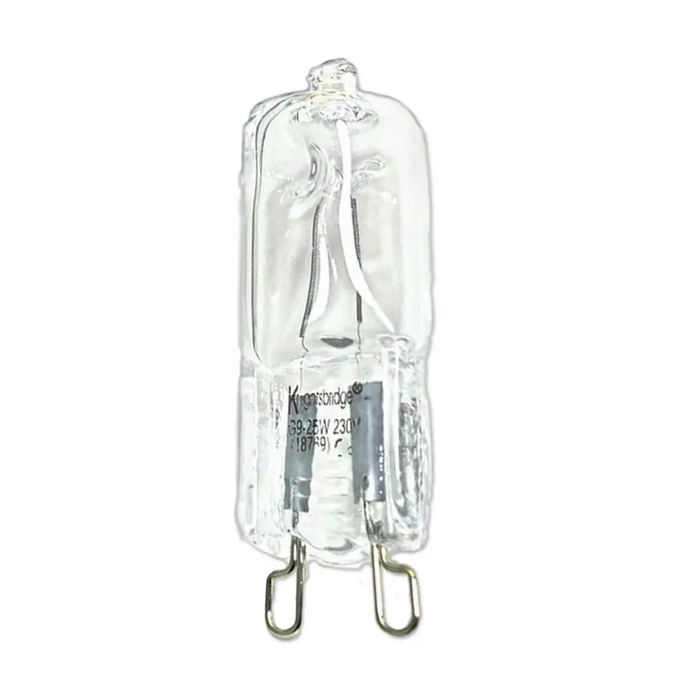 G9 Oven Light High Temperature Resistant Durable Halogen Bulb Lamp For Refrigerators Ovens Fans 40W 500?„? Pin Bulb 110V-240V