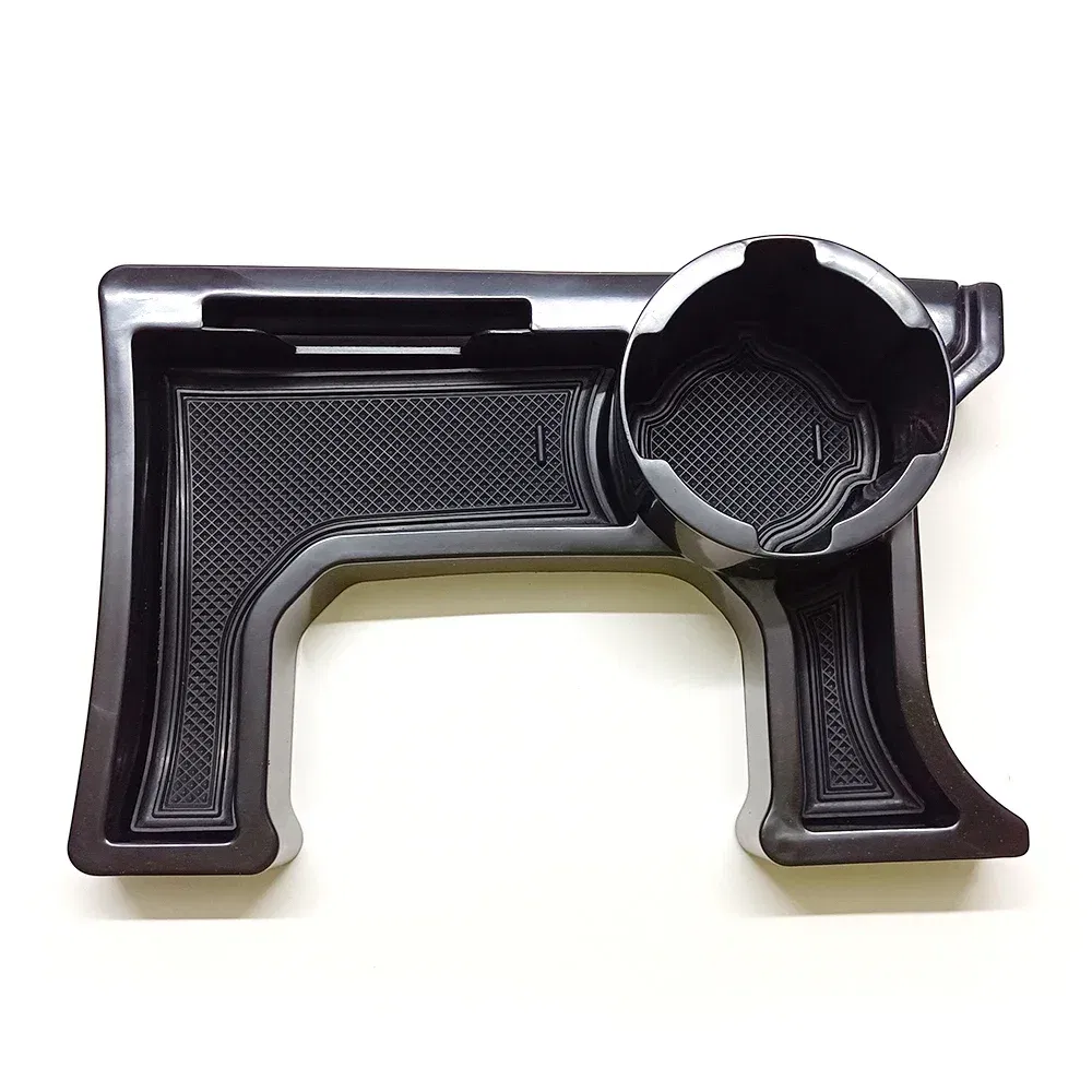 Color Name: Blue - For Suzuki Jimny 2019-2024 Stowing Tidying Car Gear Shift Storage Box Organizer Tray Cup Holder Knob Lever Shifter Boot Mat