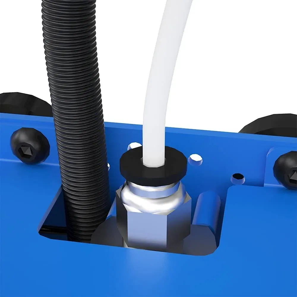 Color: black - Creality 1M 2M 3D Printer PTFE Tube Bowden Tubing Upgrades with 8x PC4-M6/PC4-M10 3D Printer Bowden Tube  for 1.75mm Filament