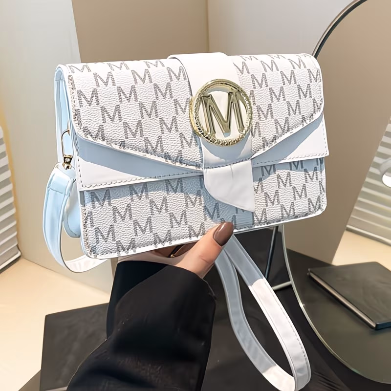 PERFECT LILY New Women's Houndstooth Crossbody Bag