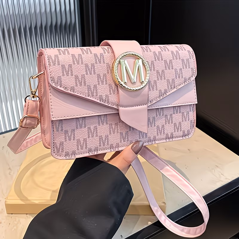 PERFECT LILY New Women's Houndstooth Crossbody Bag