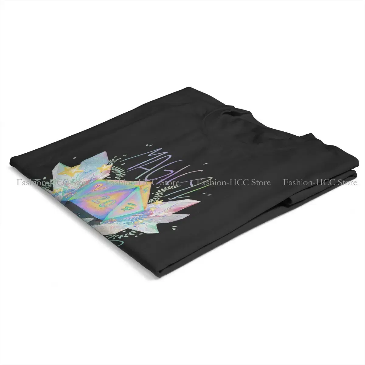 Color: black, Size: M - Magical Nerd Club Style Polyester TShirt DND Game Comfortable Creative Gift Idea T Shirt Stuff