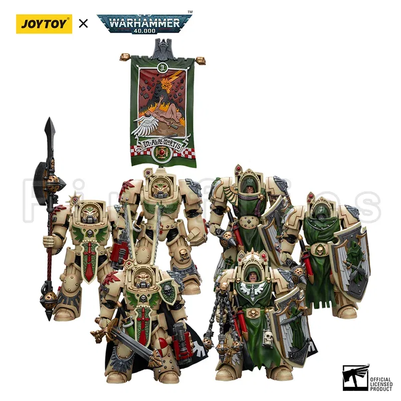 Color: PURPLE - 1/18 JOYTOY Action Figure 40K Dark Angels Figures Anime Model Gift