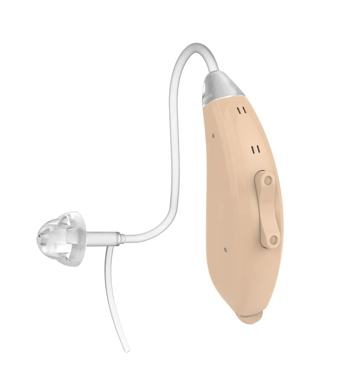 F802 BTE Digital Wireless Hearing Aid 6 Channels 12 Frequency Sound Amplifier Split Left Or Right Ear Noise Reduction