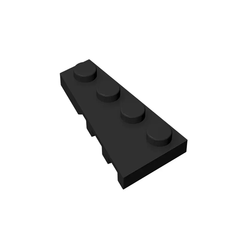 Color: GRAY - BZB MOC 41770 2x4 Wedge Board (Left) High-tech Creative Technical Building Block Model Kids DIY Toy Brick Parts Best Gifts