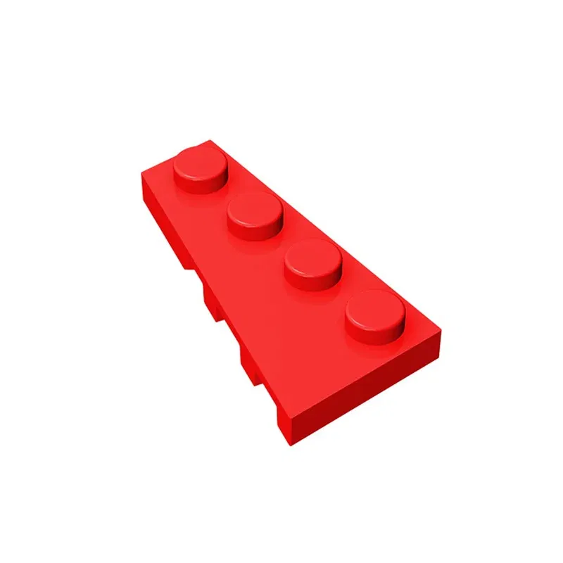 Color: GRAY - BZB MOC 41770 2x4 Wedge Board (Left) High-tech Creative Technical Building Block Model Kids DIY Toy Brick Parts Best Gifts