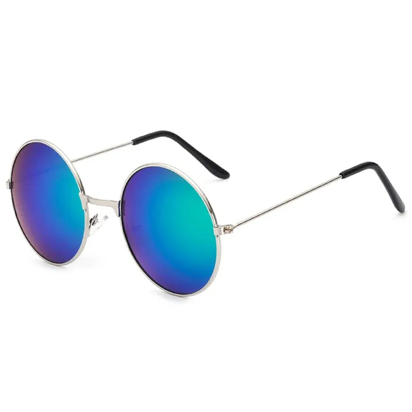 Lenses Color: Photochromic, Frame Color: other - FOENIXSONG Fashion Sunglasses for Women Men  Pilot Round Gradient Mirror Women's Glasses Oculos Lentes Gafas De Sol