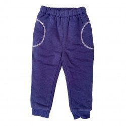 Track Pants Navy Double Layered | 1-2y