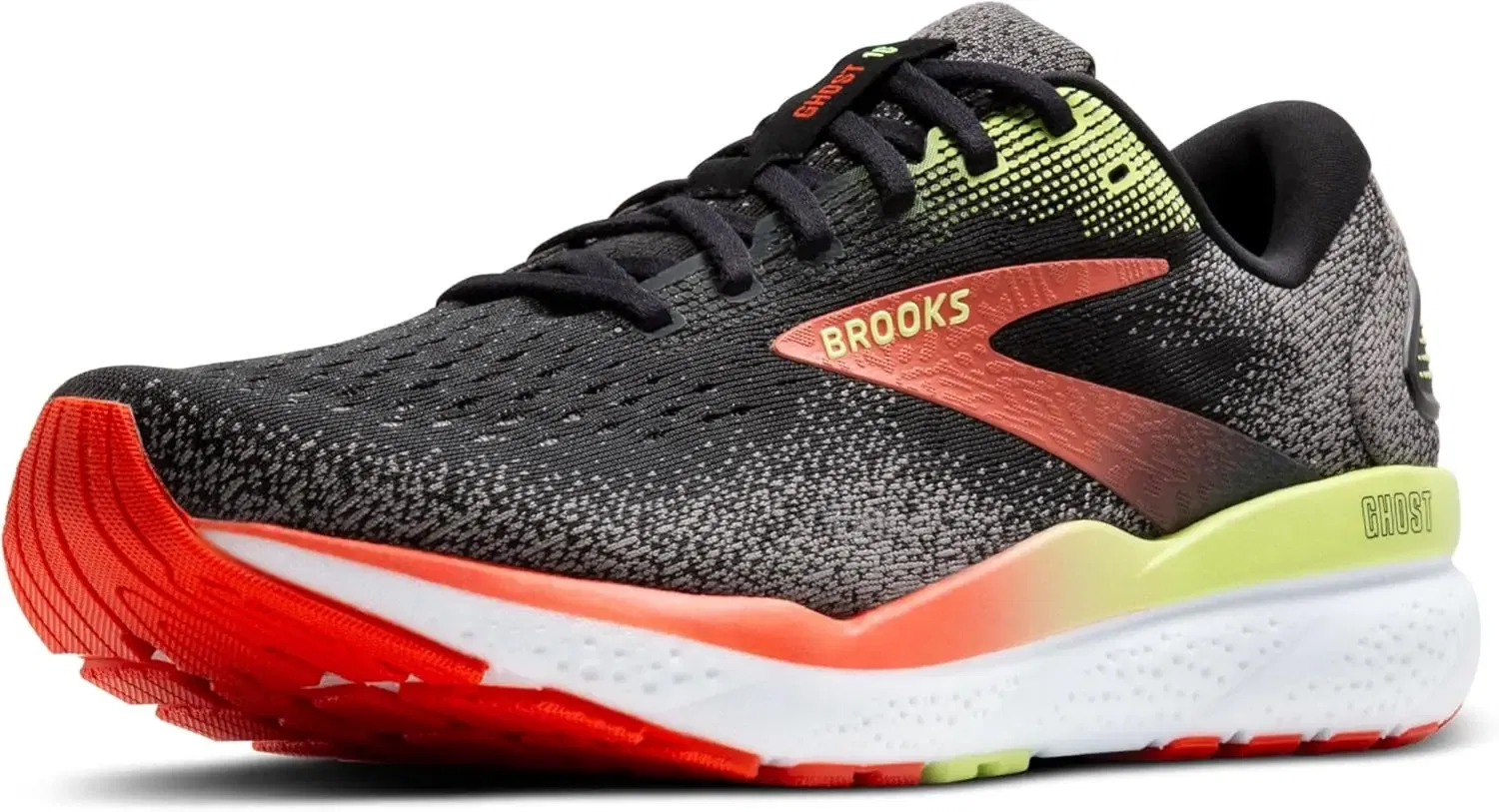 Brooks Men?™s Casual Sneakers Ghost 16 Neutral Running Shoes Breathable Wear Resistant Low-top Non-slip Sports Training Shoes