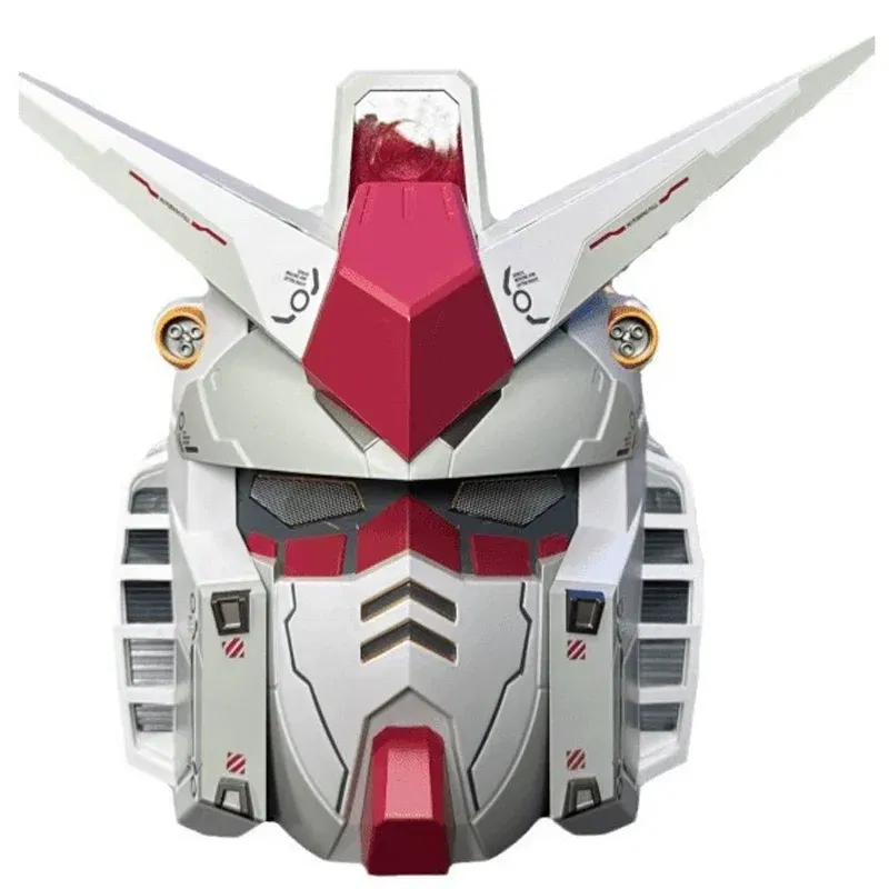 RX-78-2 Yuan Zu Ganso Luminous Mobile Suit Helmet Cosplay Costume Accessory Comic Exhibition Model Figure Decor Collectible Gift