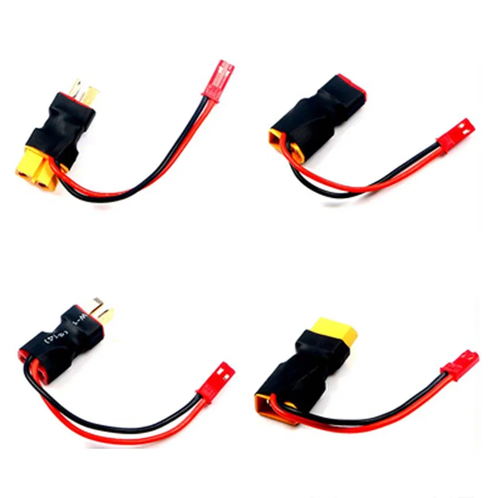 Color: Dark Grey - 1pcs XT60 XT T plug Female to Male JST Male / Female  Adapter For RC Helicopter Quadcopter LiPo Battery Plug Connector