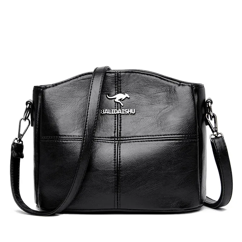 Color: DEEP BLUE, Ships From: CHINA - Women Embroidery Tote Bag High Quality Leather Ladies Handbags 2022 Women Shoulder Bag Small Crossbody Bags For Women Sac a Main