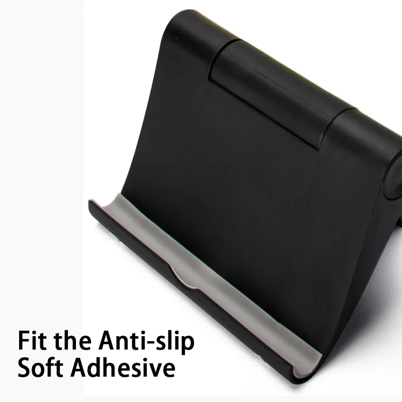Color: Red - Mobile Phone Holder Flexible Adjustable Cell Phone Clip Holder Home Bed Desktop Mount Bracket Smartphone Stand for IPhone Xiaomi