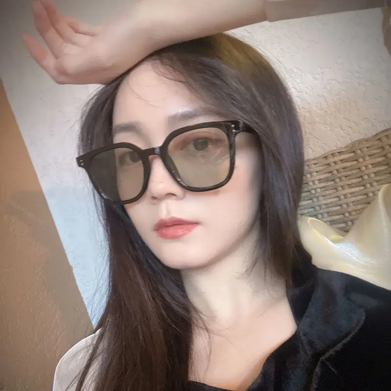 Lenses Color: PURPLE, Ships From: CN, Frame Color: MULTI - High-Quality Square Men Women Sunglasses Fashion New Meter Nail Hip Hop Sun Glasses Retro Sunglasses for female male
